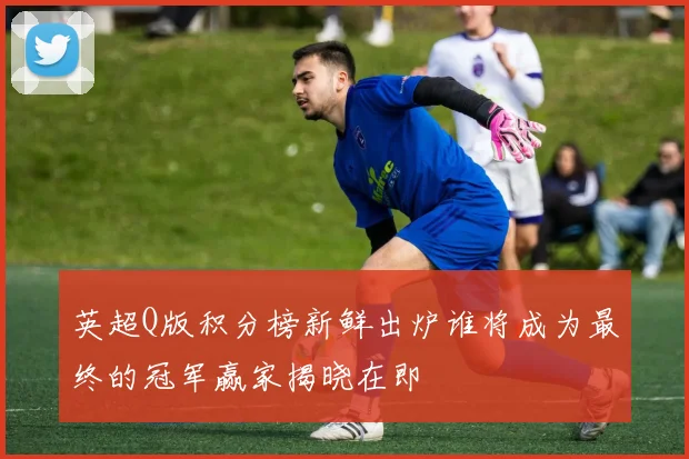 英超Q版积分榜新鲜出炉谁将成为最终的冠军赢家揭晓在即